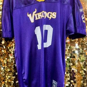 Reebok Purple Vikings Jersey